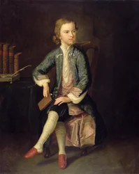 Porträt von Thomas Gray (1716-71), ca. 1731